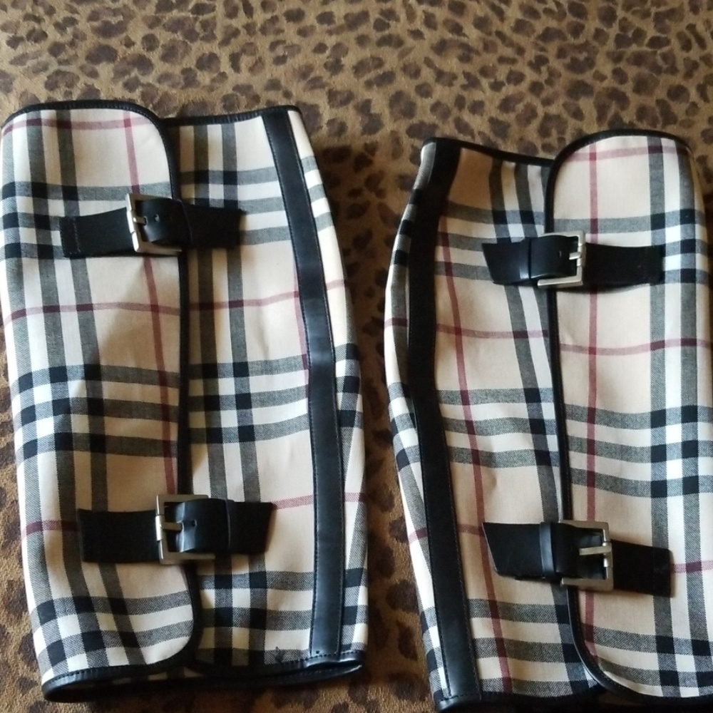 Burberry boot covers authentic